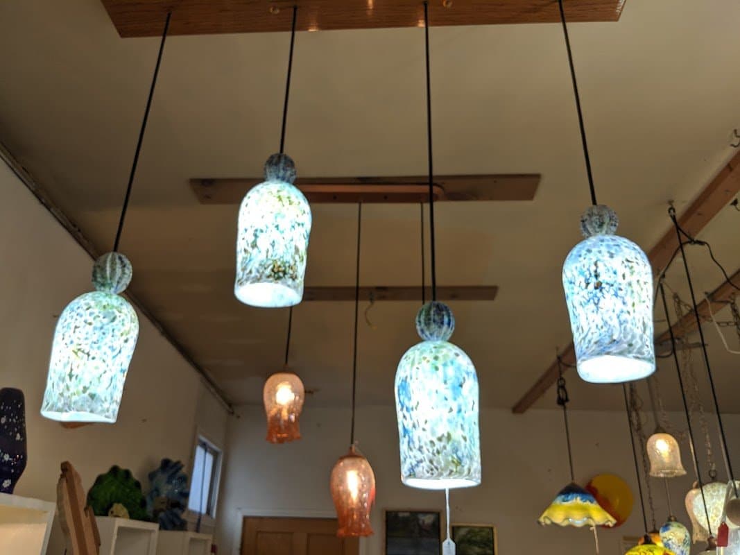 Jordan Valley Glassworks glass blowing