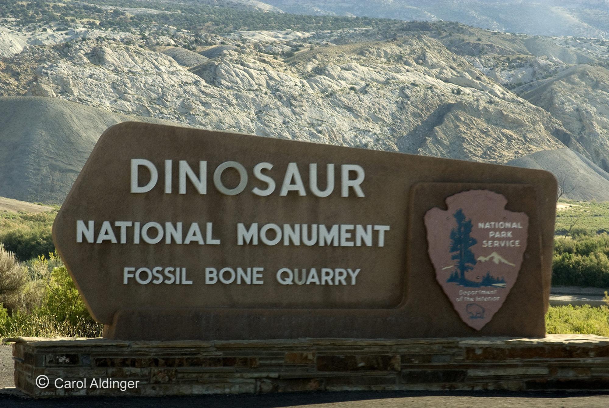 Dinosaur National Monument Entrance