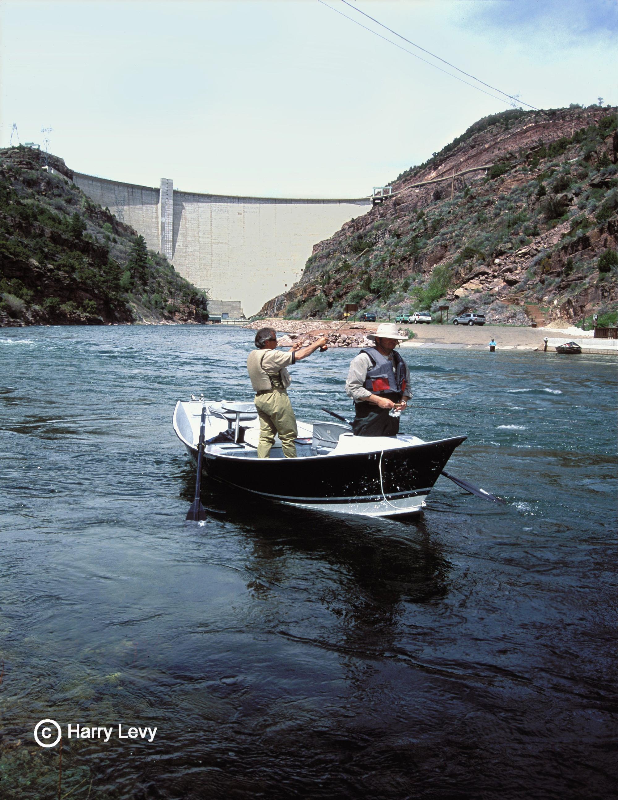 Flaming Gorge Dam Spillway - Flaming Gorge Country