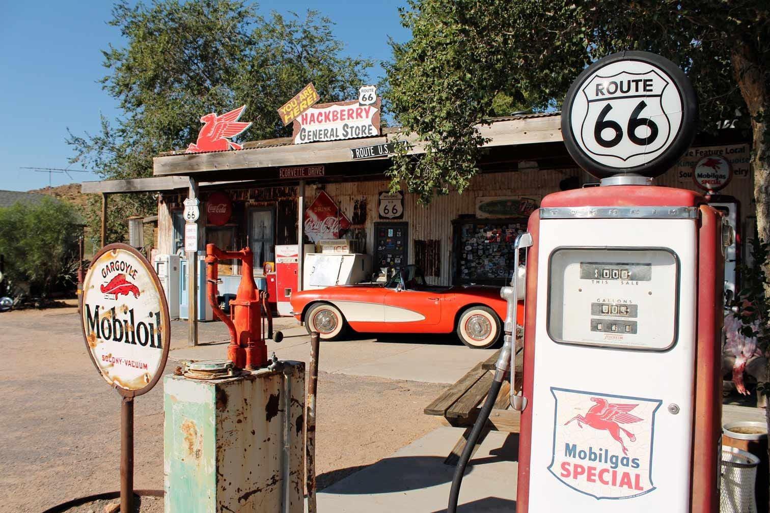 Hackberry: 26 miles east of Kingman on Historic Route 66