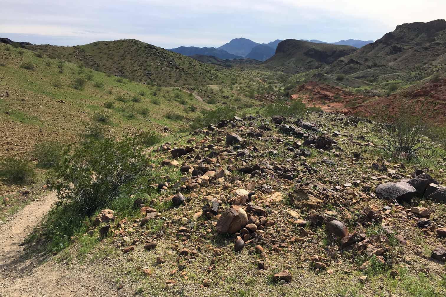 Crack in the Mountain Trail, Sarah Park in Lake Havasu