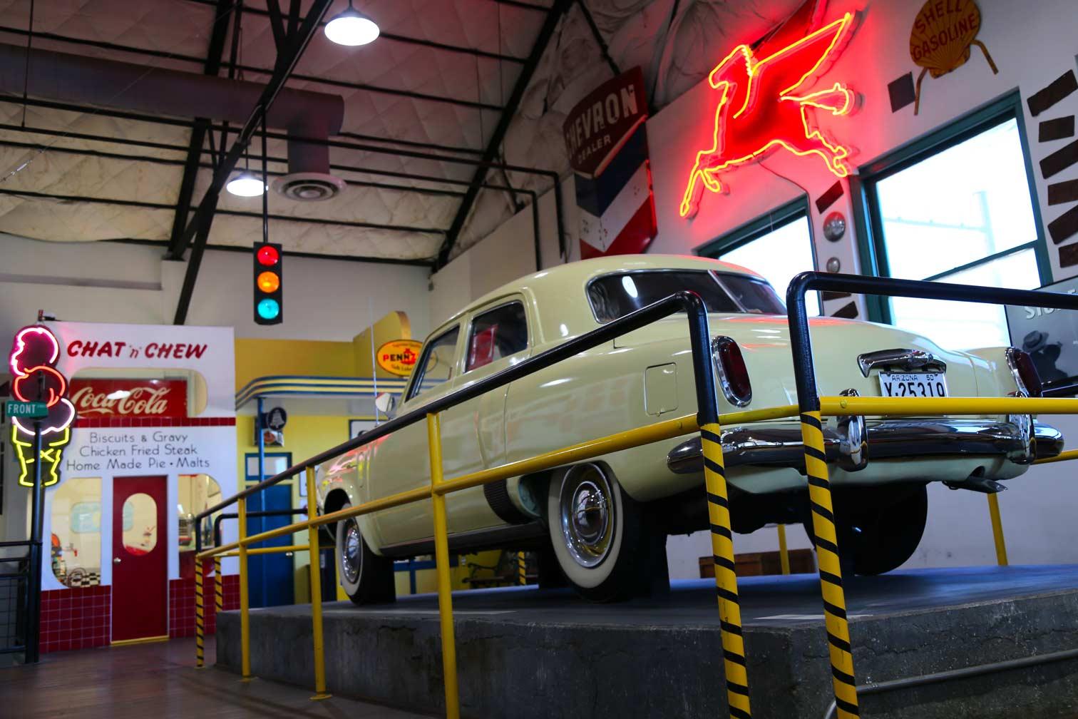 Inside the Arizona Route 66 Museum
