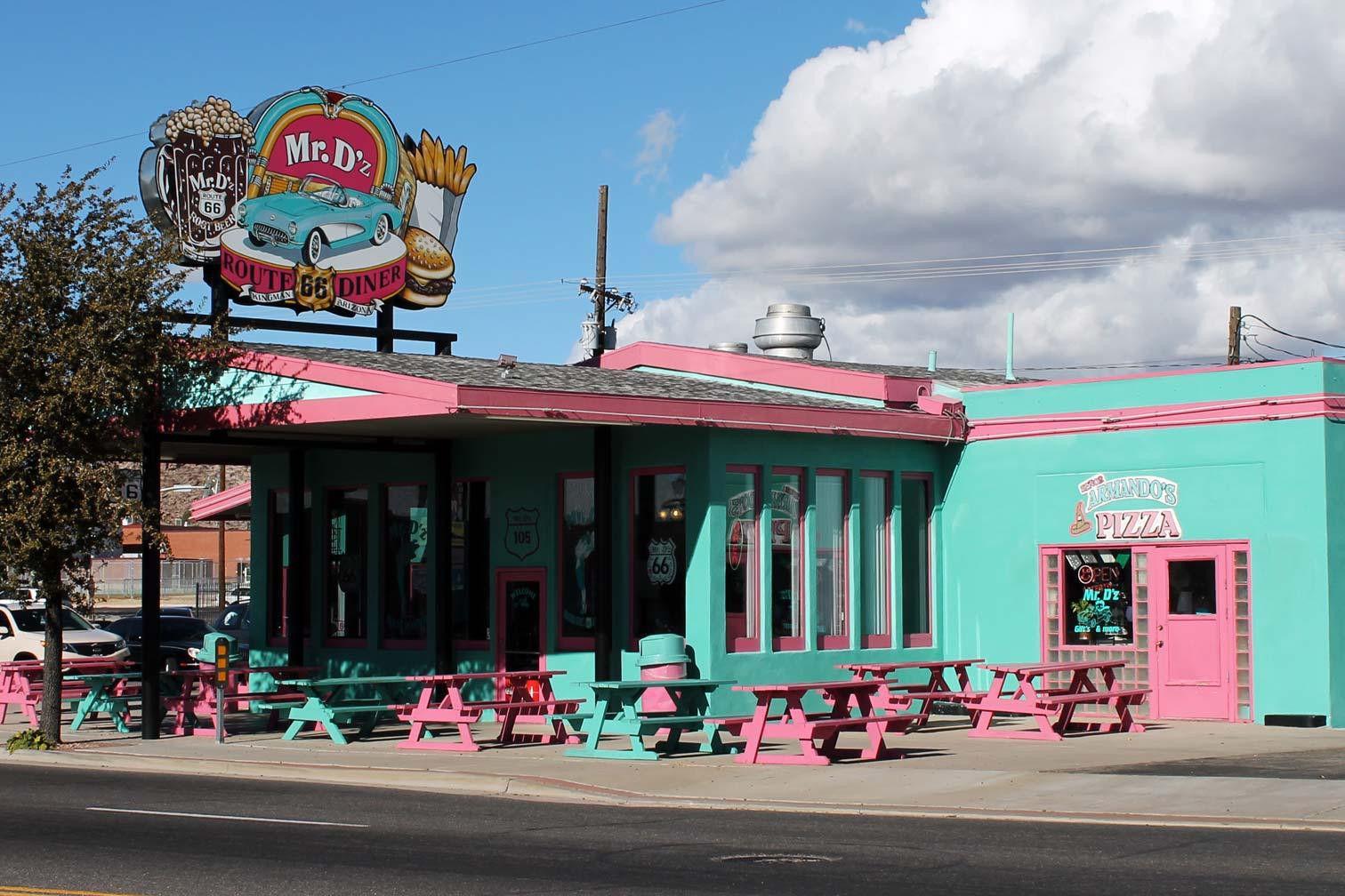 Mr. D'z Route 66 Diner in Kingman, AZ