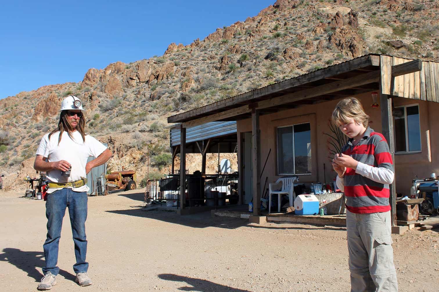 Mine Tours in the Black Mountains near Historic Route 66