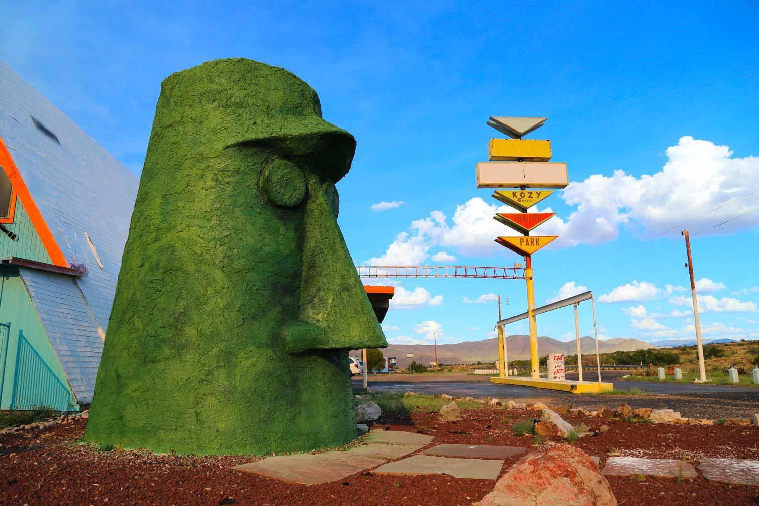 Giganticus Headicus at Antares Point on Route 66