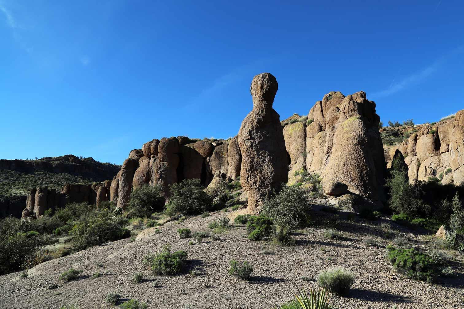 Monolith Gardens Trail in Kingman, AZ