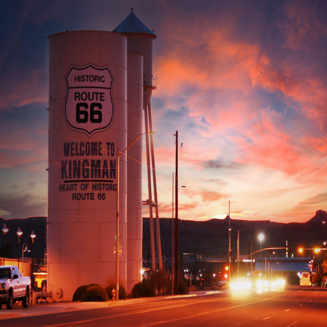 Historic Kingman Water Tanks