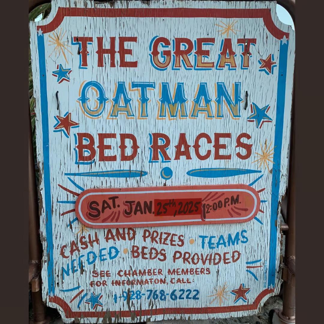 oatman bed races sat jan 25 2025