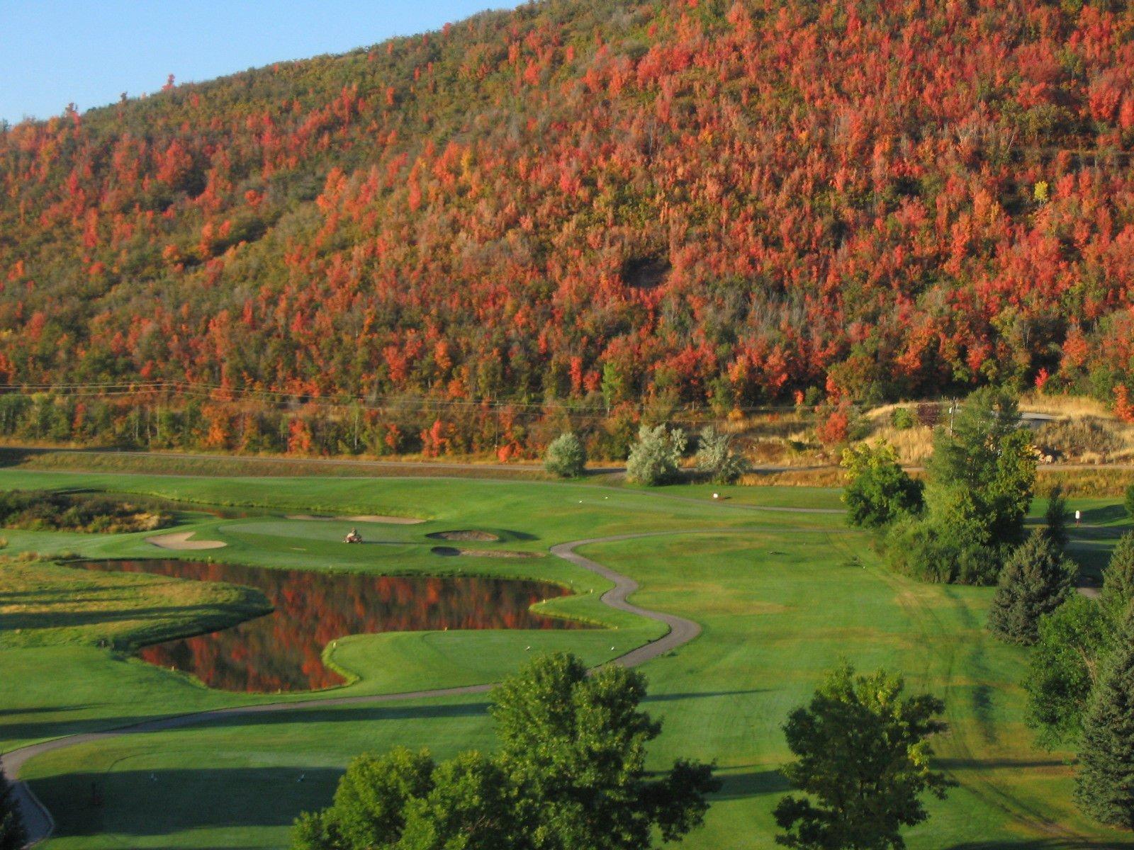 Wasatch Mountain State Park Lake Course Heber Valley