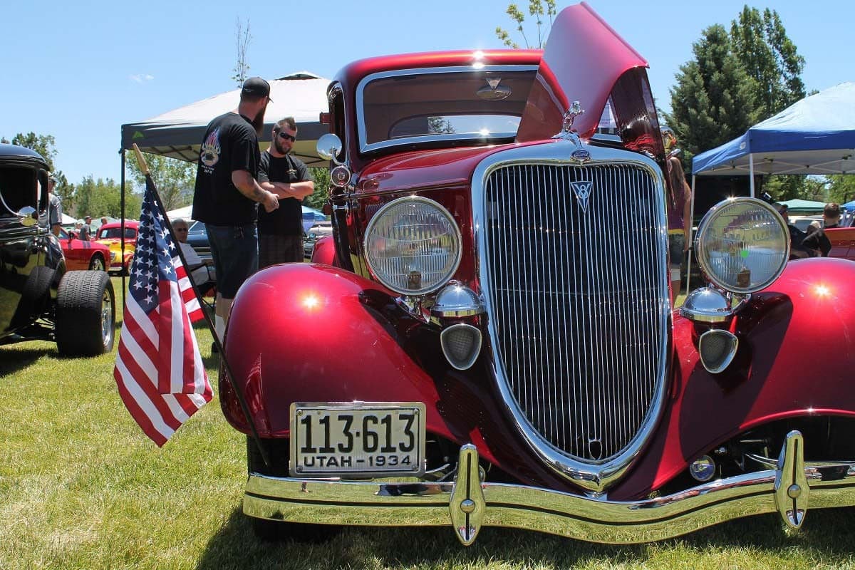 Car Show: Flag Salute