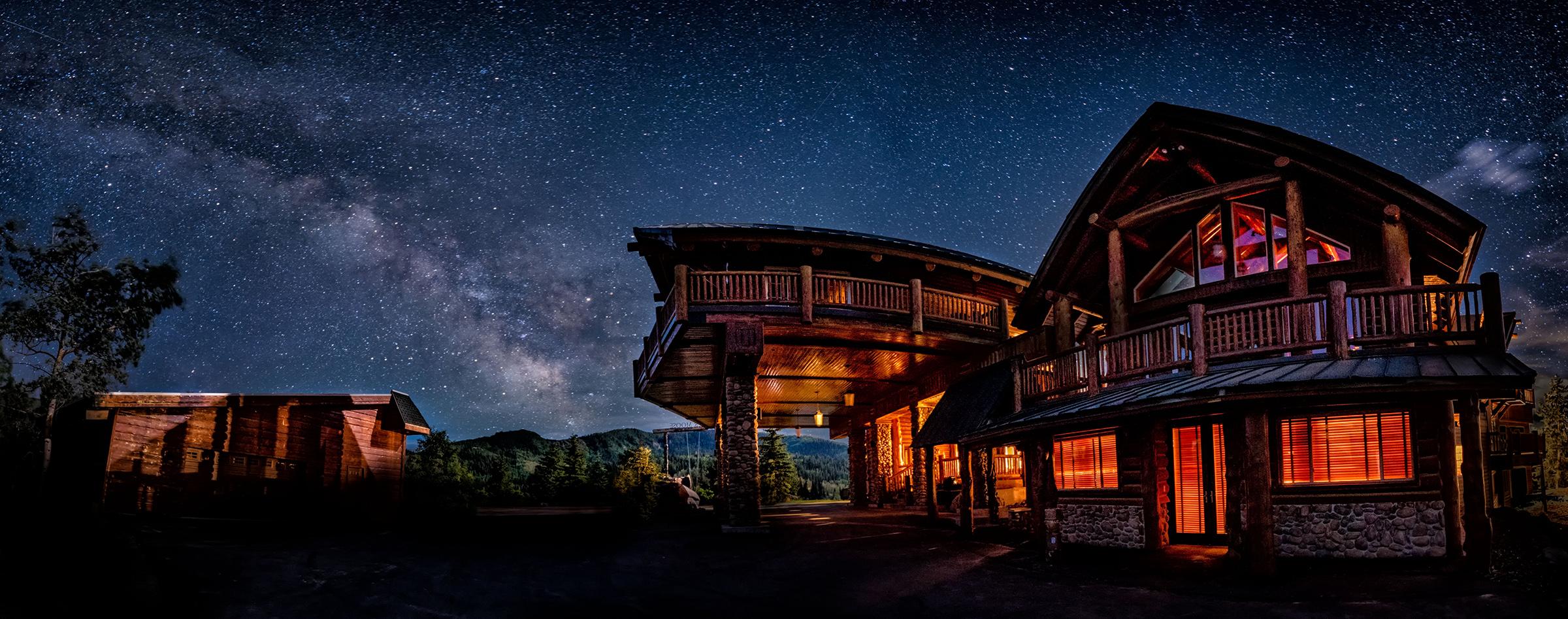 Stay at the largest mountain lodge in the U.S.