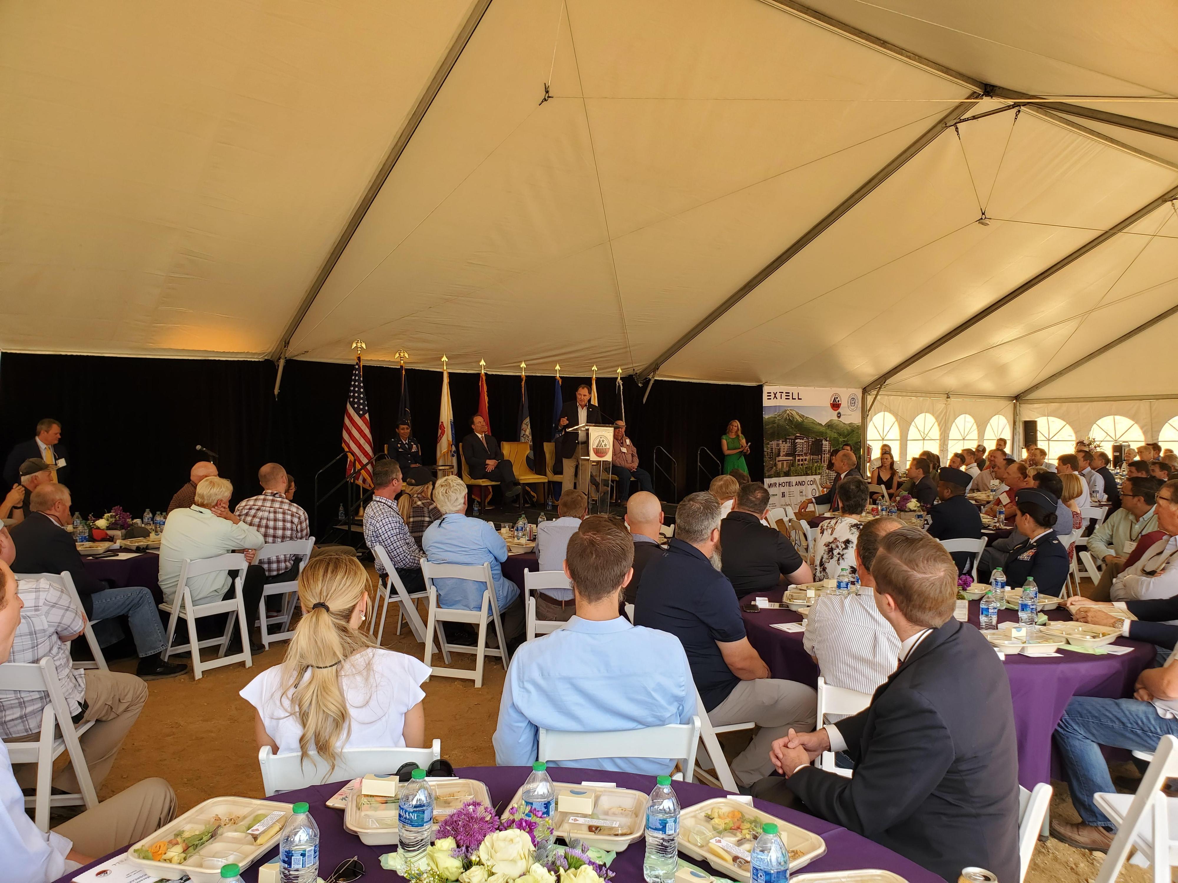 MWR Conference Hotel Groundbreaking