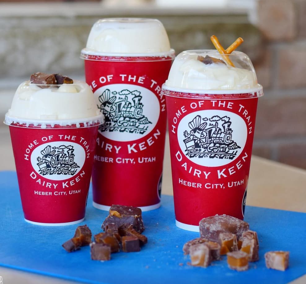 Dairy Keen Home of the Train Heber Valley, Utah.