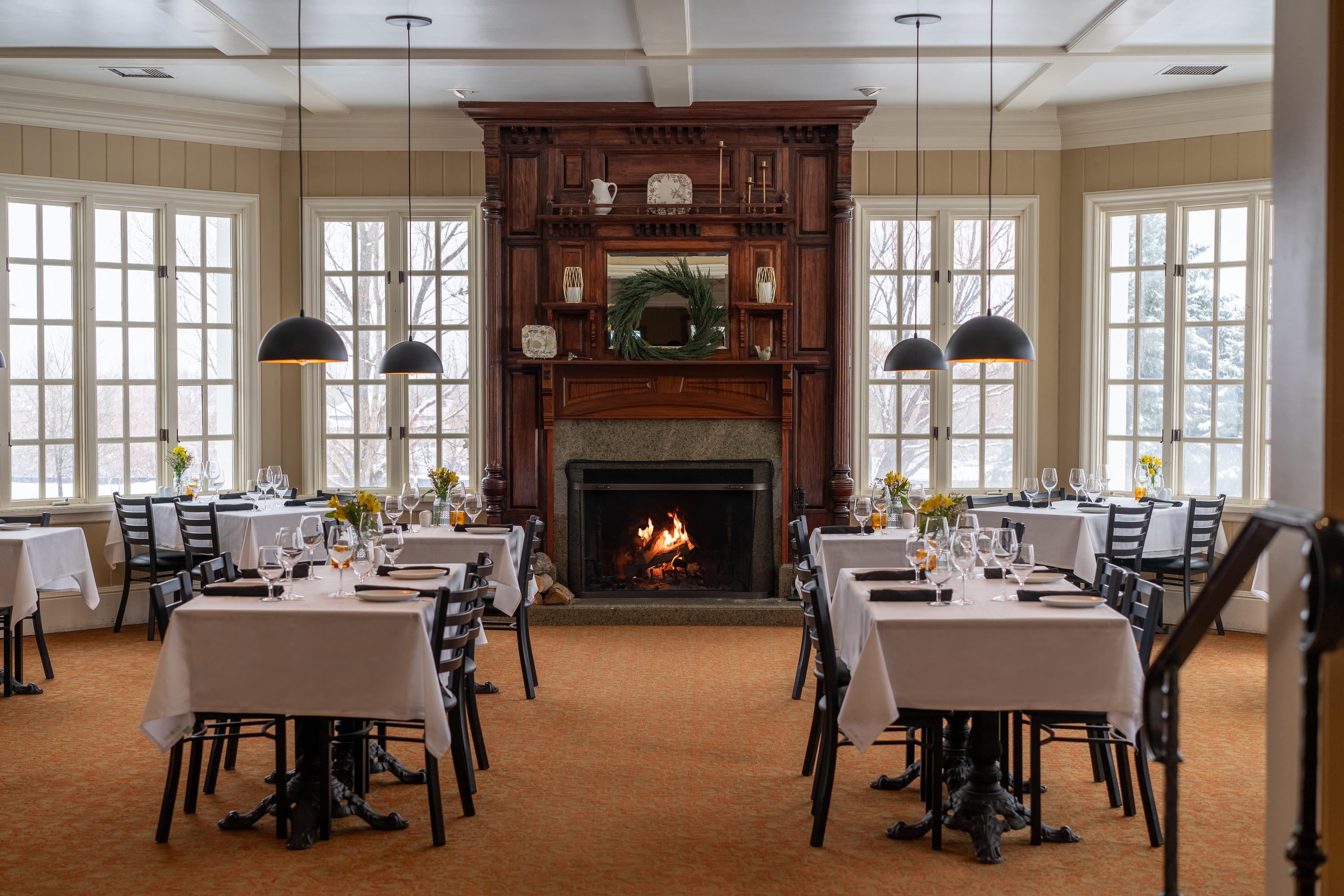 Simon's Restaurant inside The Homestead Resort