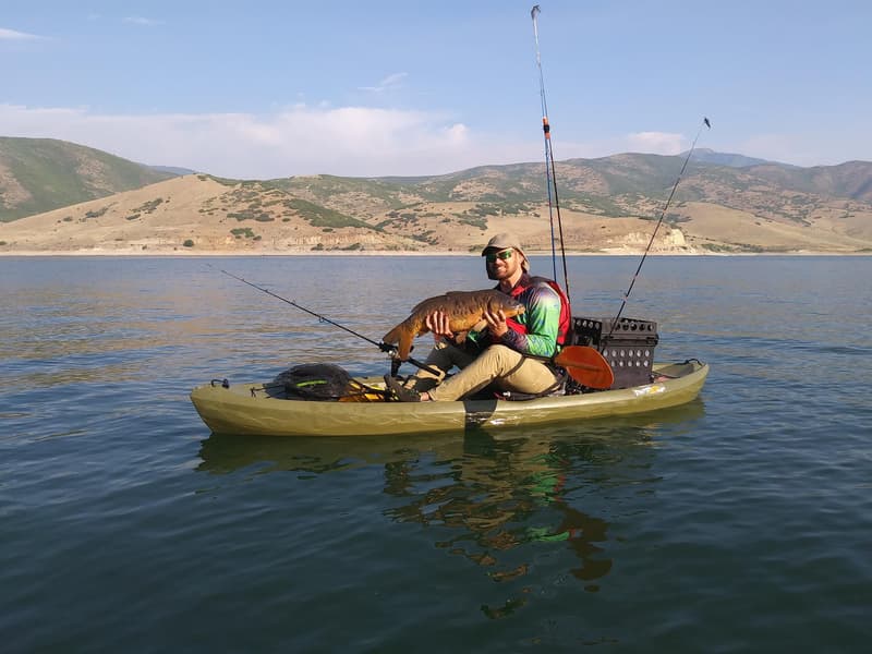 Kayak Fishing Utah Bass Tournament Heber Valley, Utah