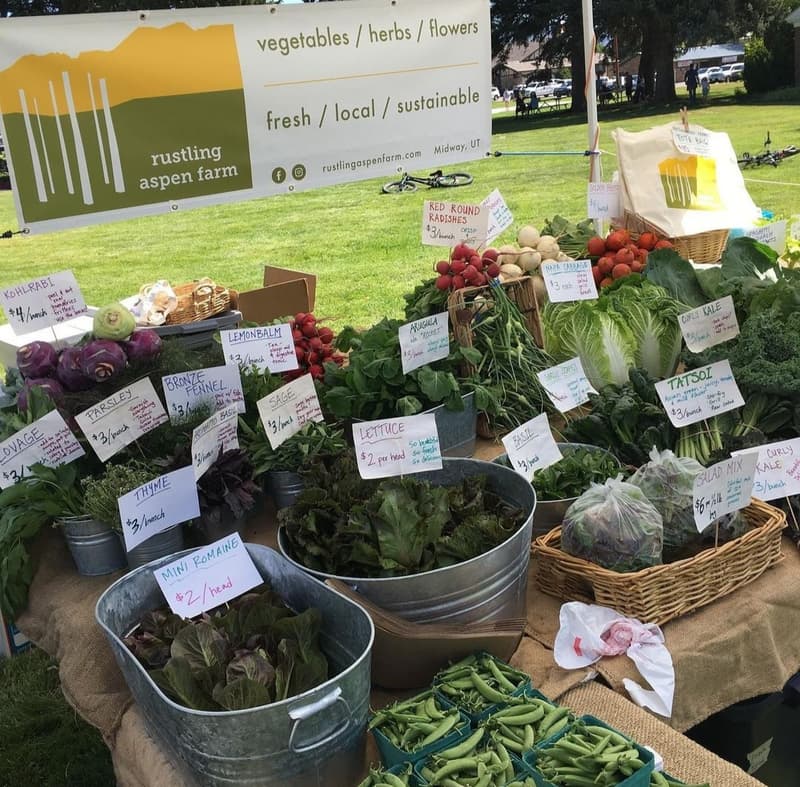 Midway Farmers Market Heber Valley, Utah