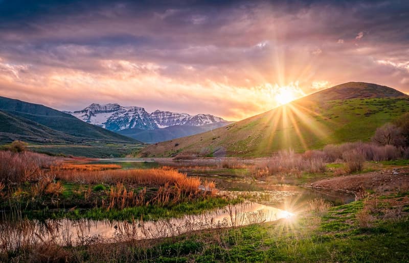 Chokecherry Campground at Deer Creek State Park